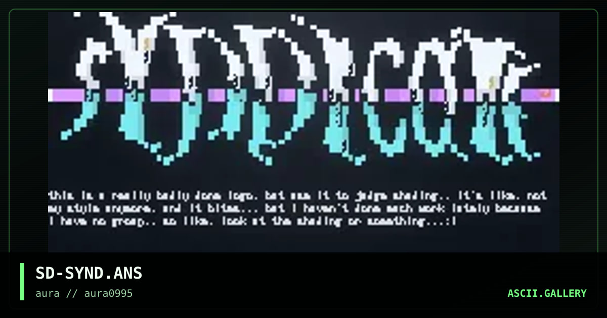 SD-SYND.ANS, by shadow dweller, 1995