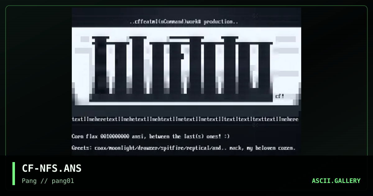 CF-NFS.ANS, by corn flax, 1998