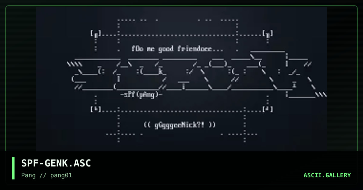 SPF-GENK.ASC, by spitfire, 1998