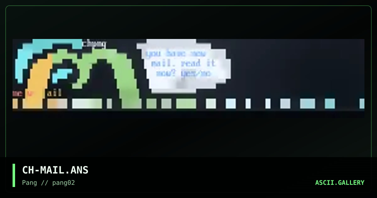 CH-MAIL.ANS, by chronic-pang, 1998