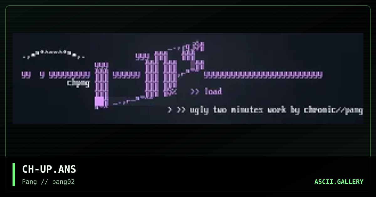 CH-UP.ANS, by chronic-pang, 1998