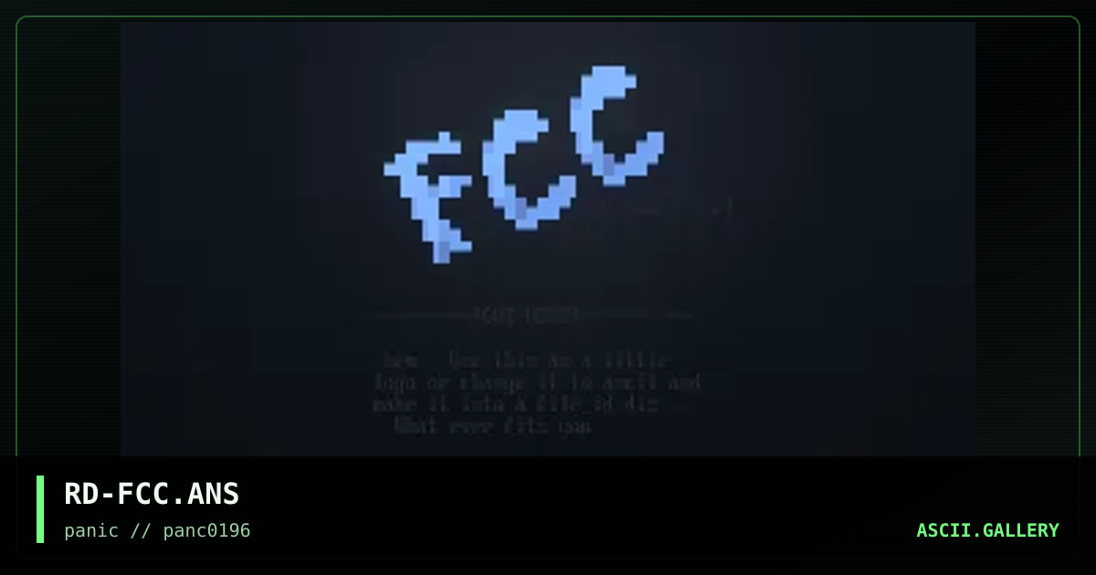 RD-FCC.ANS, by untagged, 1995