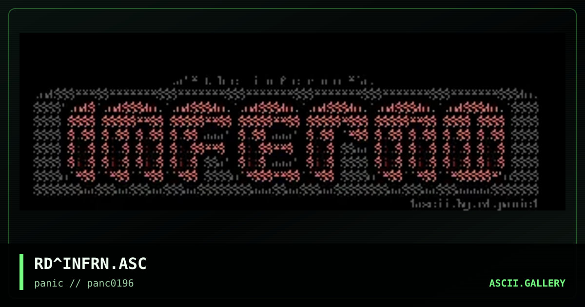 RD^INFRN.ASC, by untagged, 1995