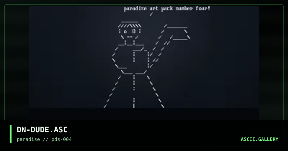 cool dude :), by danen, 1996