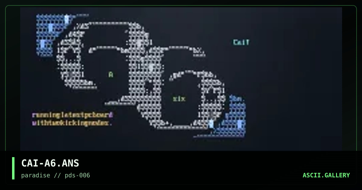 a six, by caithor, 1996