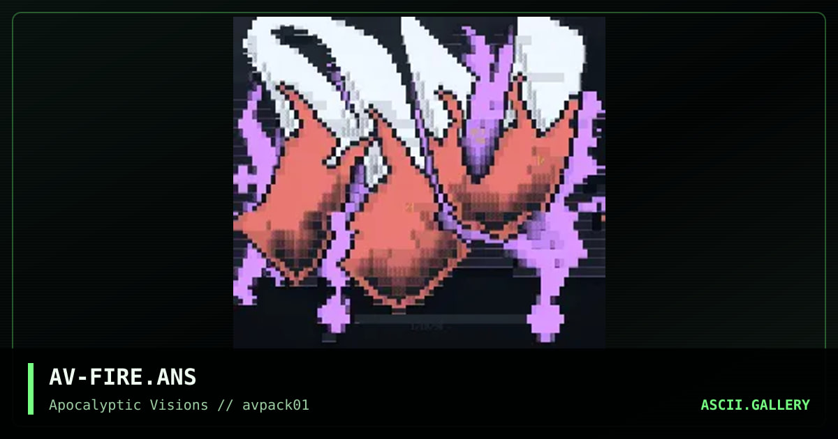 AV-FIRE.ANS, by mr krinkle, 1994