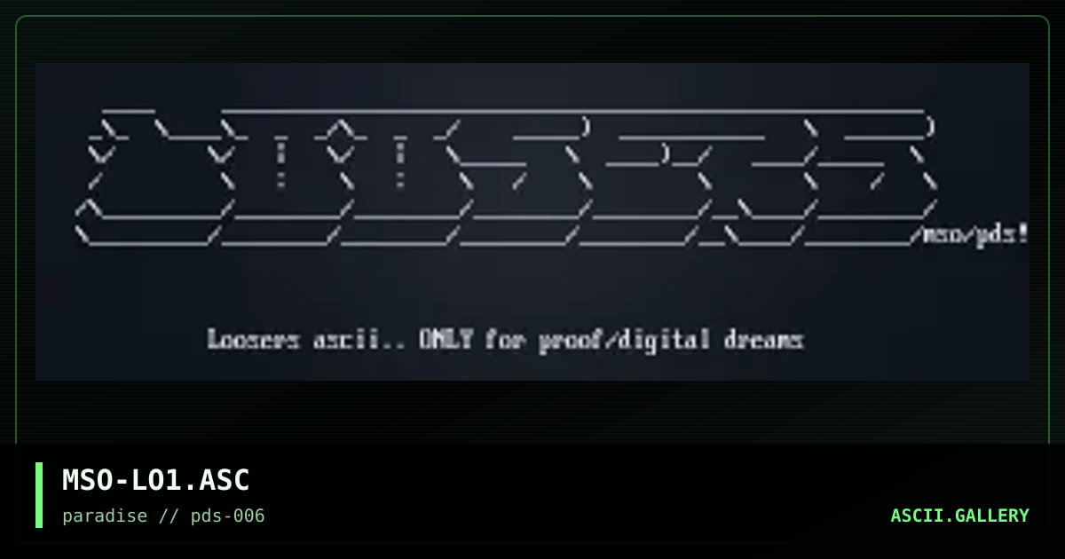 MSO-LO1.ASC, by mso, 1996