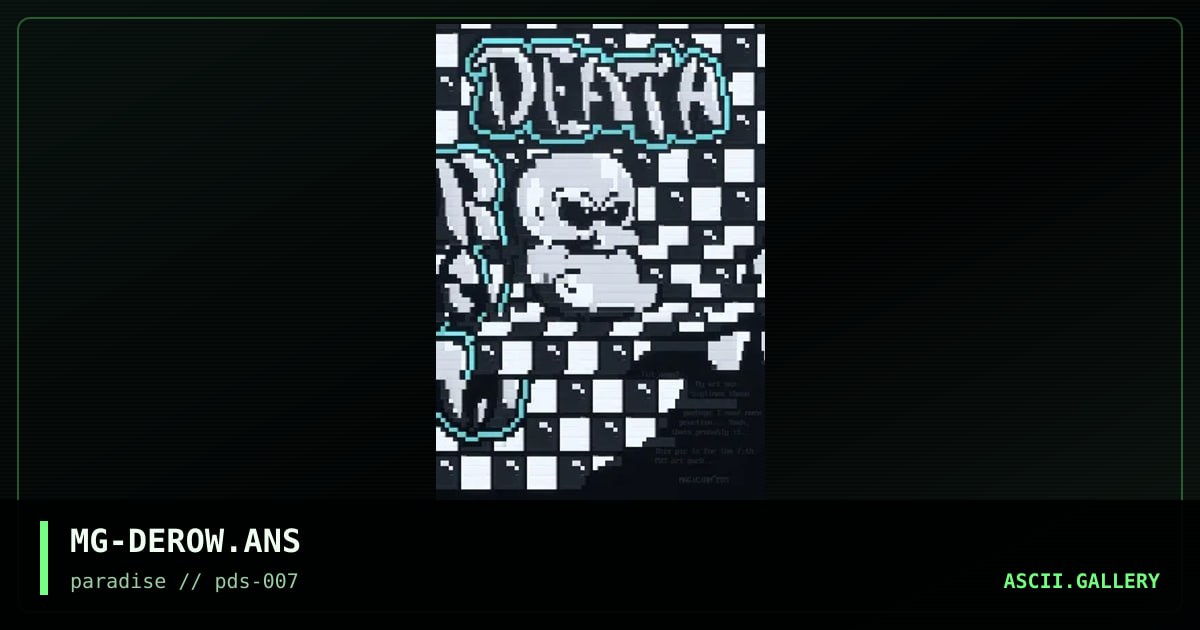 DEATHROW, by magician, 1996