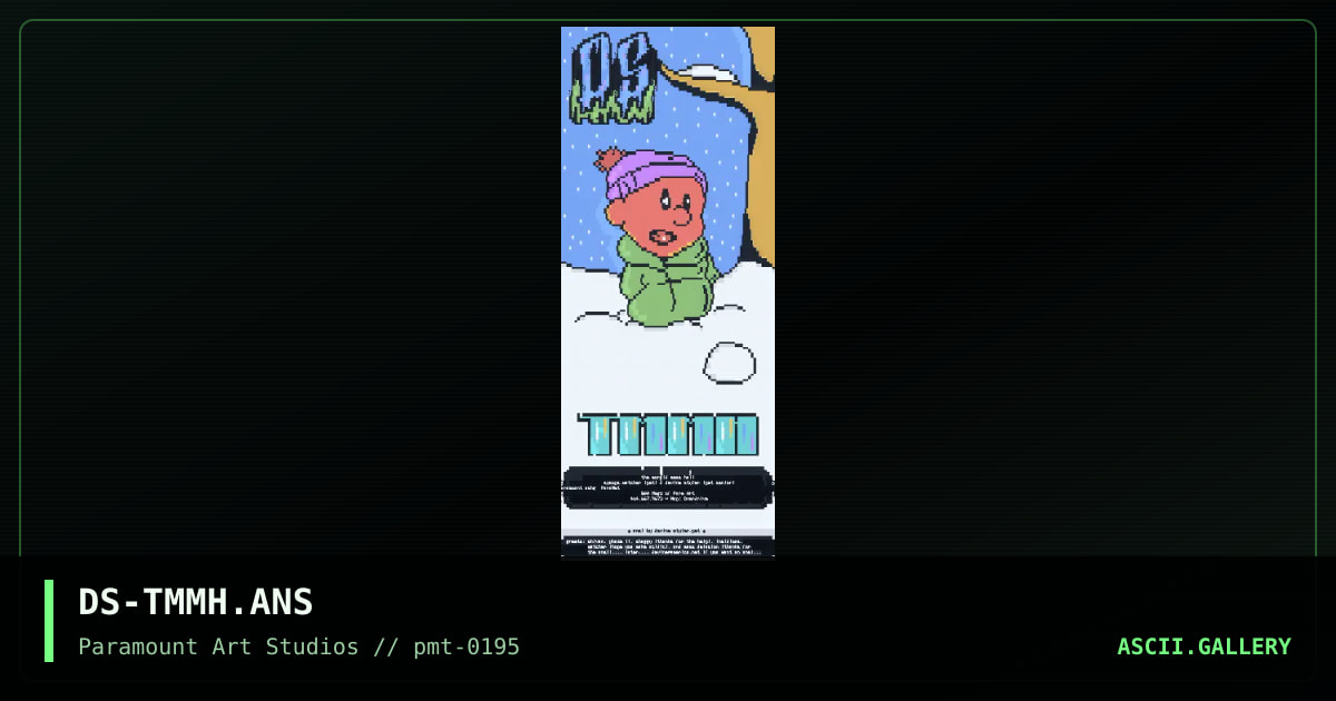 DS-TMMH.ANS, by devine styler, 1995