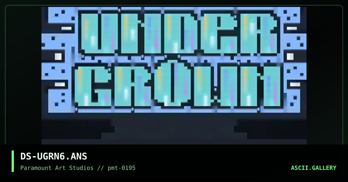 DS-UGRN6.ANS, by devine styler, 1995