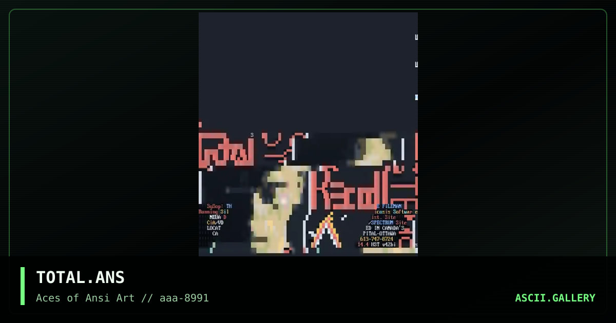 TOTAL.ANS, by mondoman, 1991