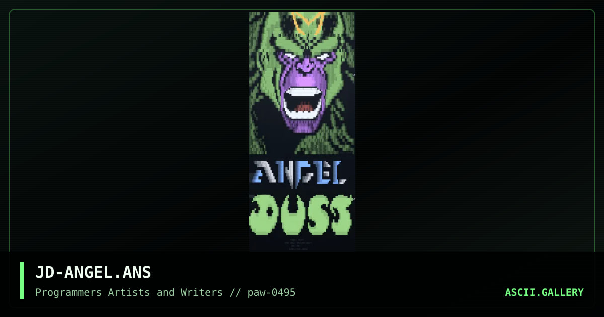 Angel Dust, by jedi, 1995