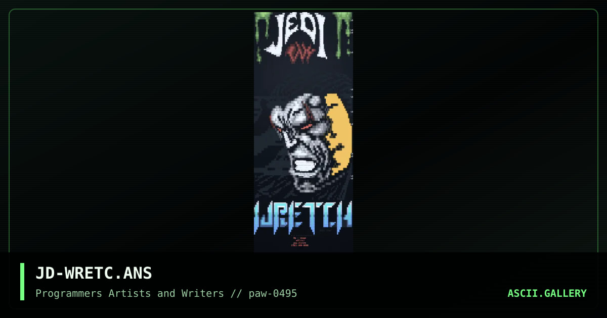 Wretch, by jedi, 1995