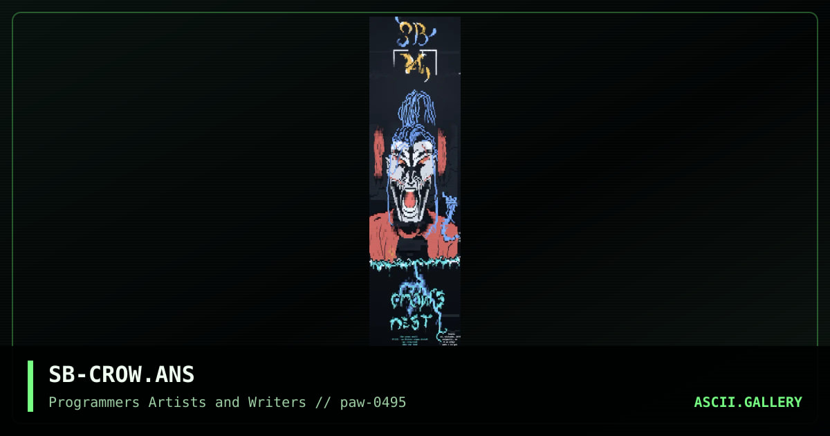 The Crow'S nest, by silver blade, 1995