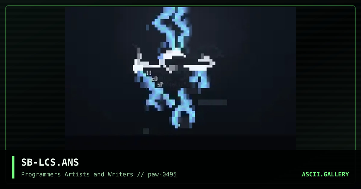 LOGO: Lcs, by silver blade, 1995