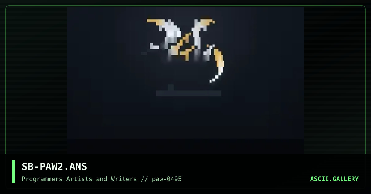 LOGO: Paw #2, by silver blade, 1995