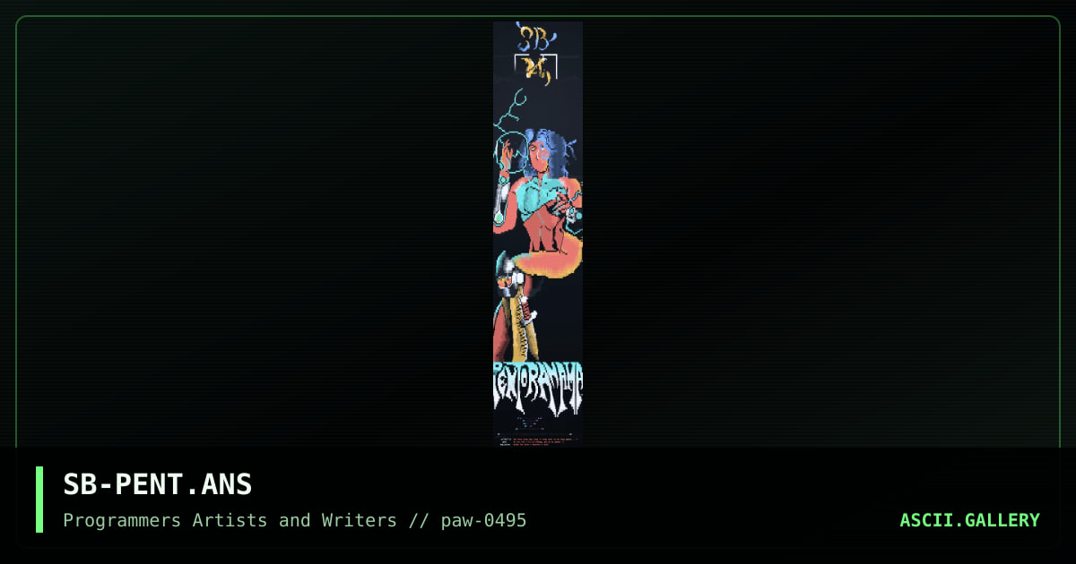 Pentoranama, by silver blade, 1995