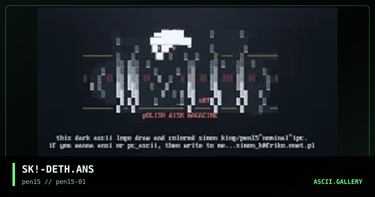 dEATH, by simonking, 1998