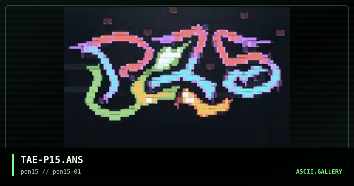 TAE-P15.ANS, by taevore, 1998
