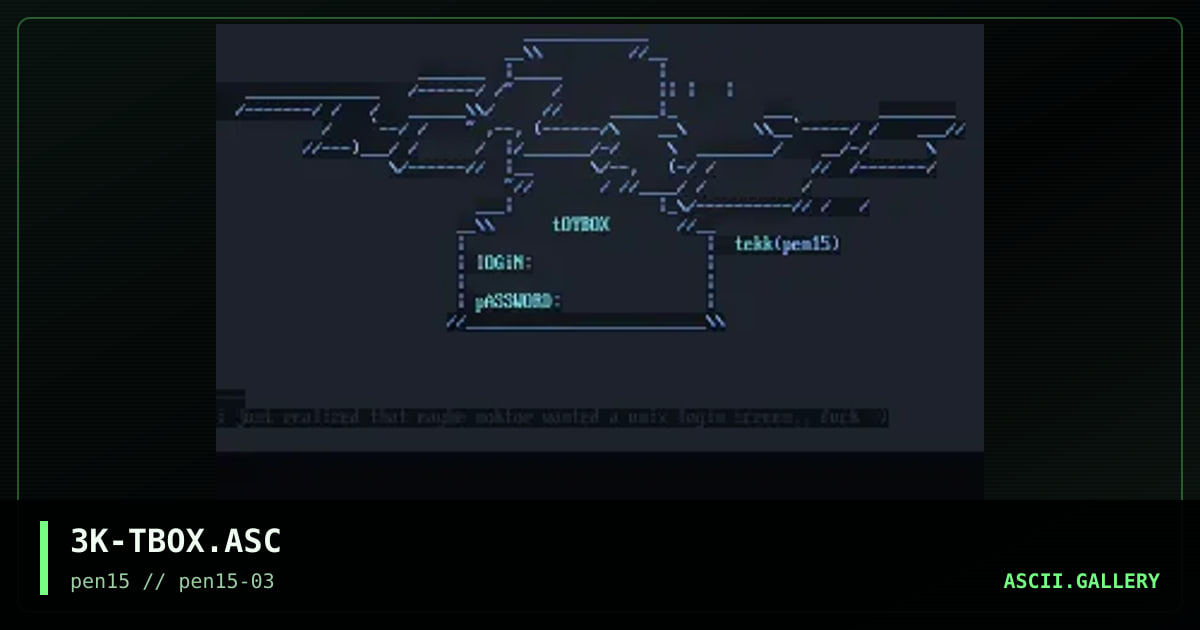 +o noktor, by tekk, 1999
