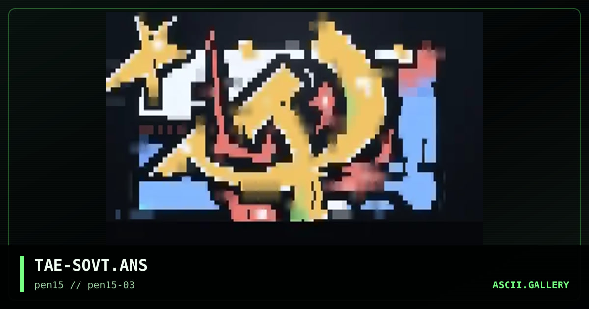 TAE-SOVT.ANS, by taevore, 1999