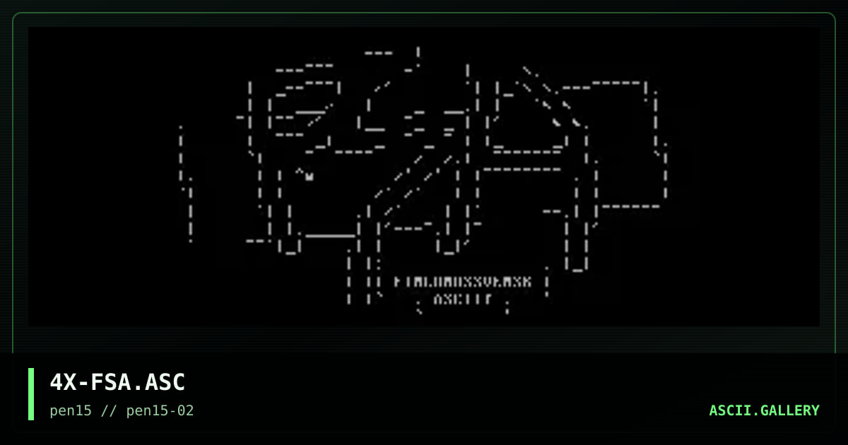 FINLANDSSVENSK ASCII RULLAR, by mov4x, 1998