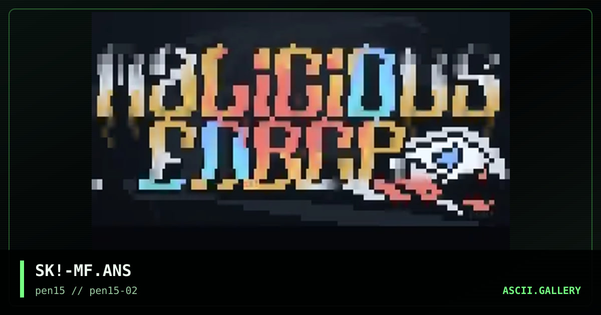 mALICIOUS fORCE (mp3), by simonking, 1998