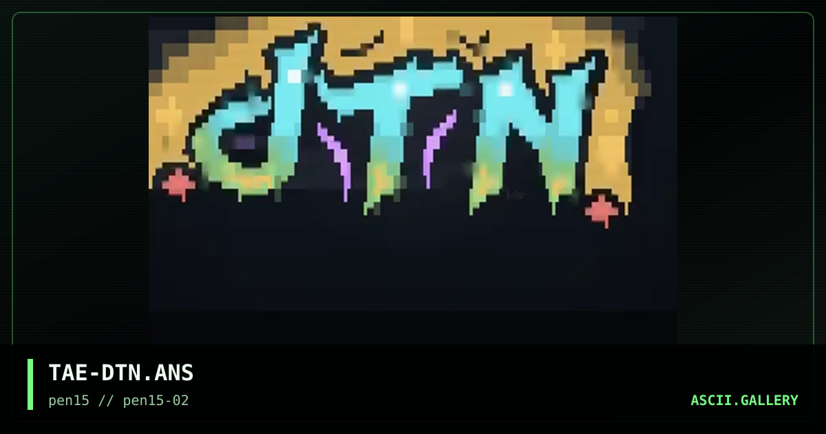 TAE-DTN.ANS, by taevore, 1998