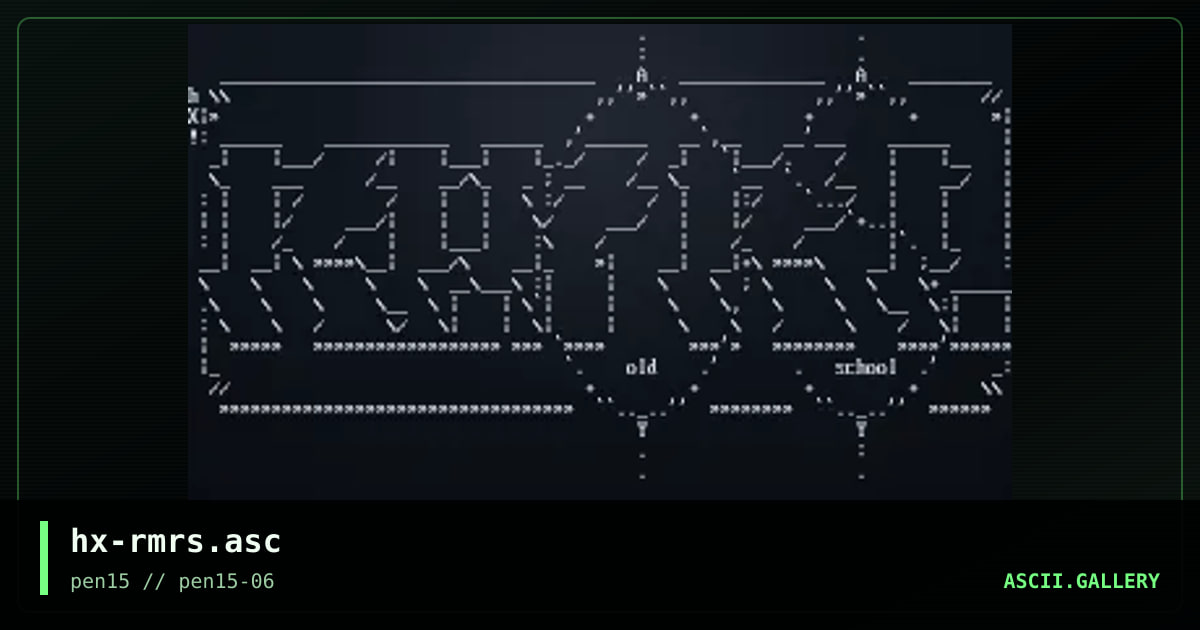 hx-rmrs.asc, by haliphax, 2005