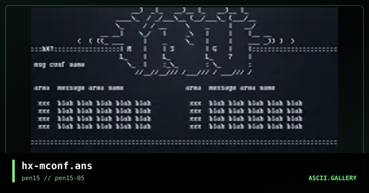 hx-mconf.ans, by haliphax, 2004