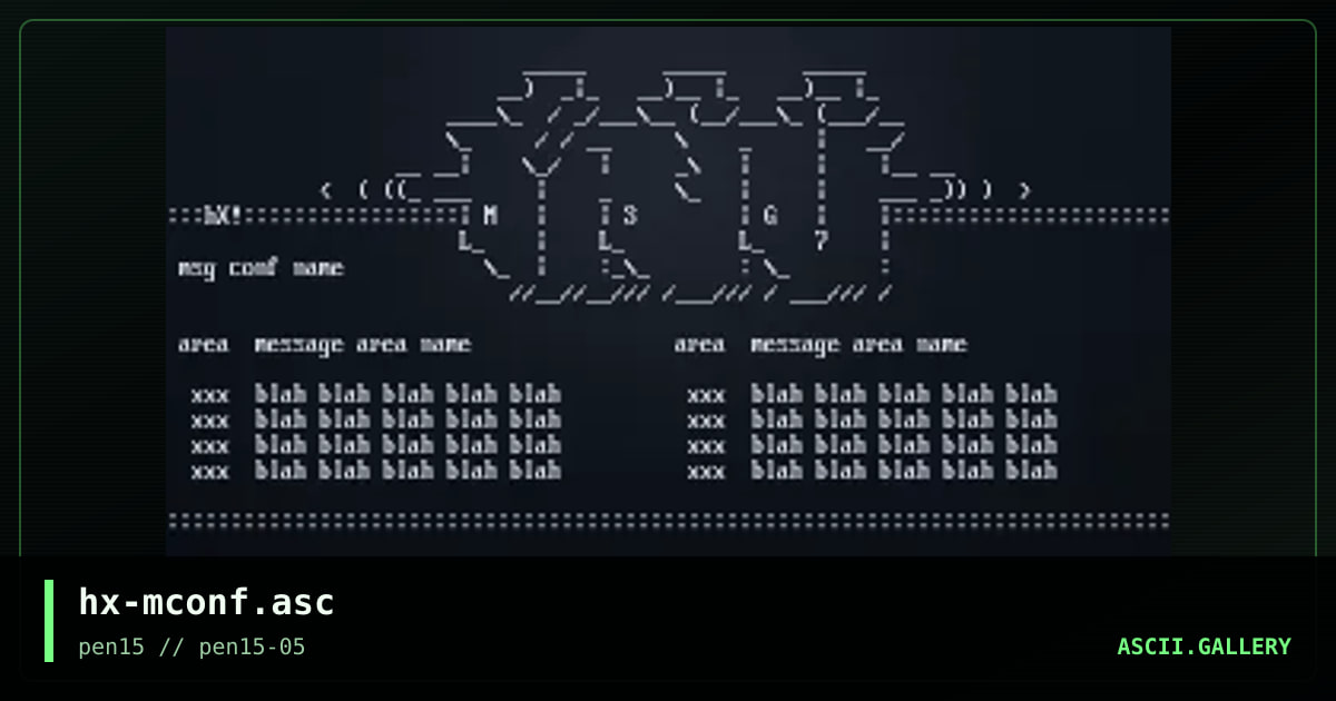 hx-mconf.asc, by haliphax, 2004