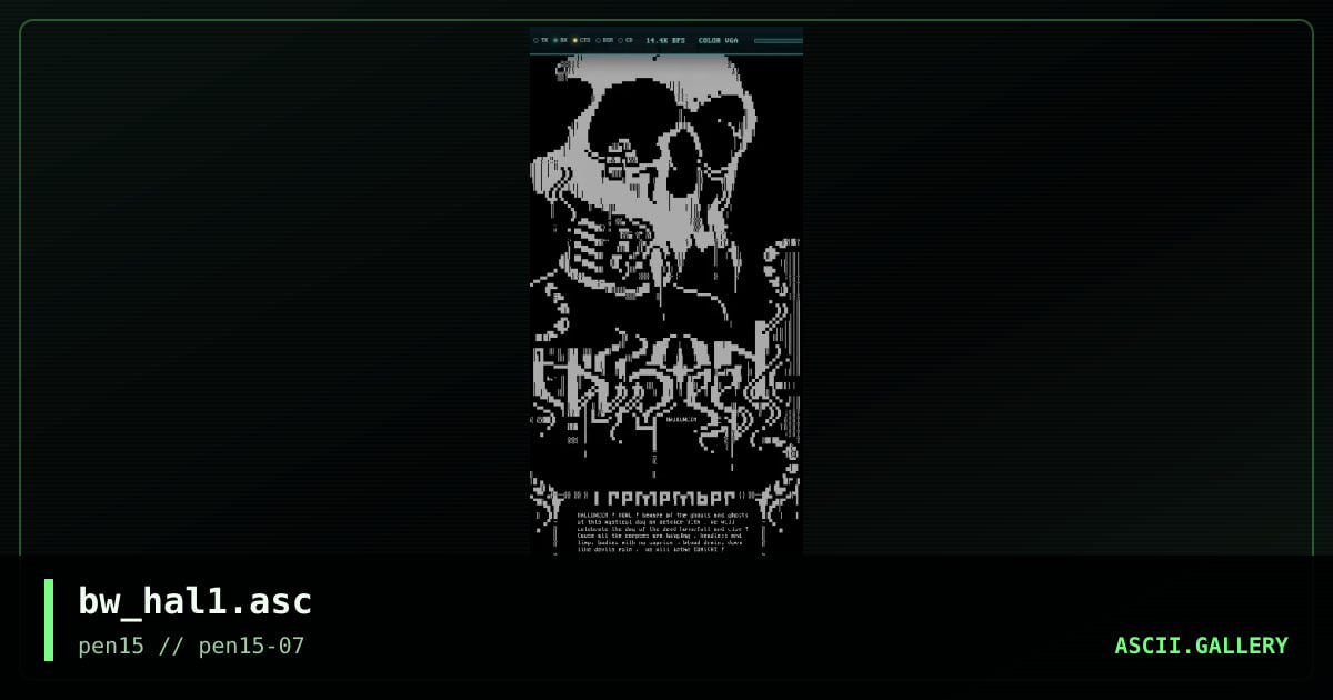 bw_hal1.asc, by binary walker, 2006