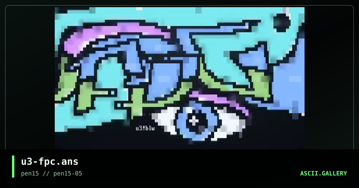 u3-fpc.ans, by unseen fate, 2004