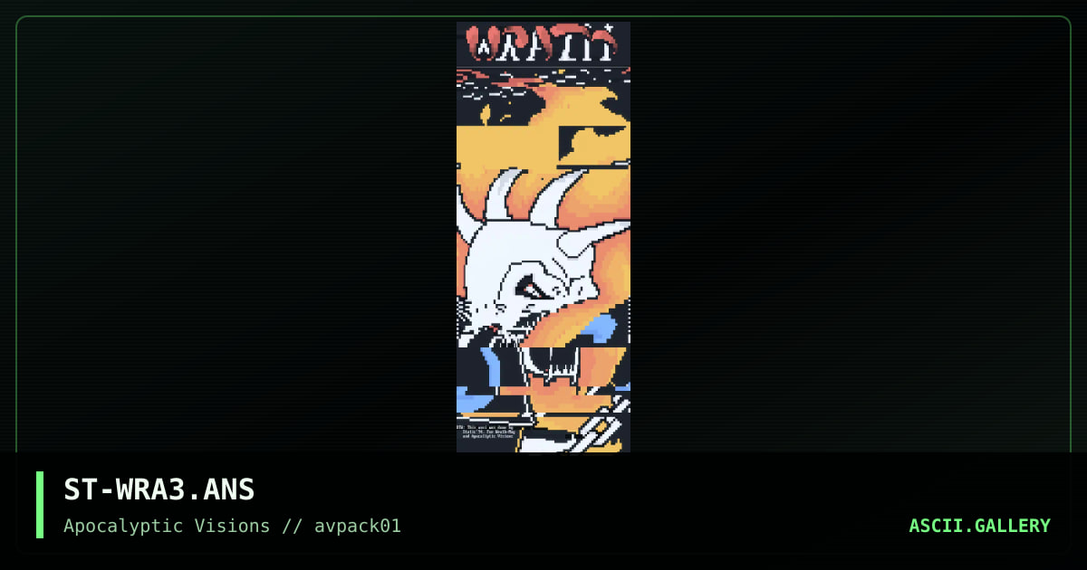 ST-WRA3.ANS, by static, 1994