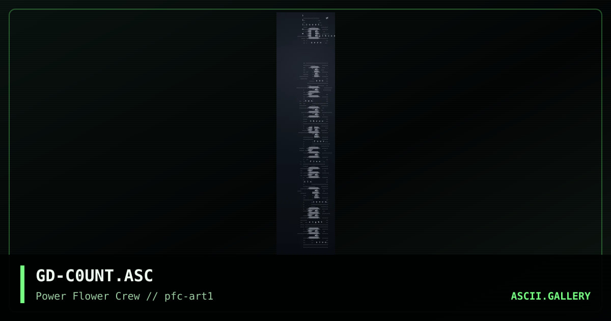 Count Zero, by greendrug, 1998