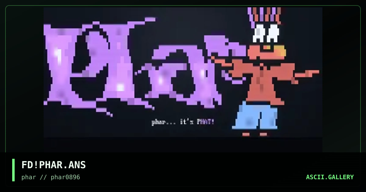 krad phar ansi, by flood, 1996