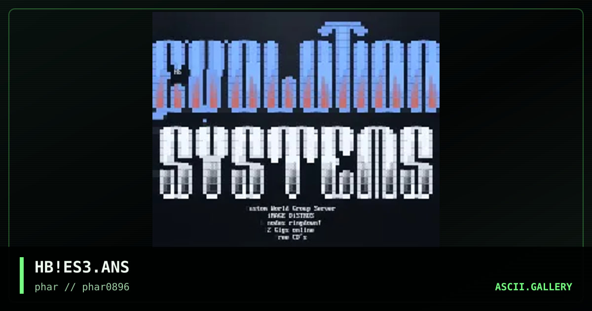 Evolution Systems, by hatebreed, 1996