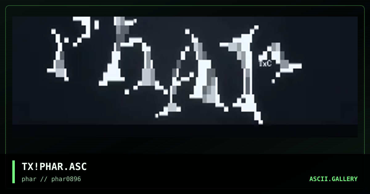 phar, by txc, 1996