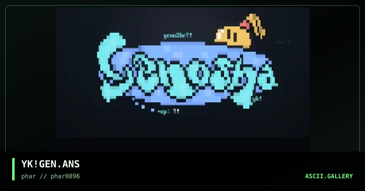 GenoShe, by yankee, 1996