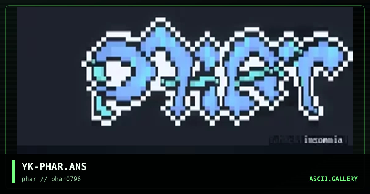 YK-PHAR.ANS, by yankee, 1996