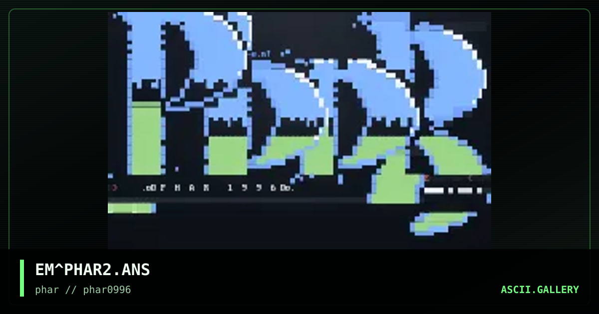 Phar Logo, by emberman, 1996
