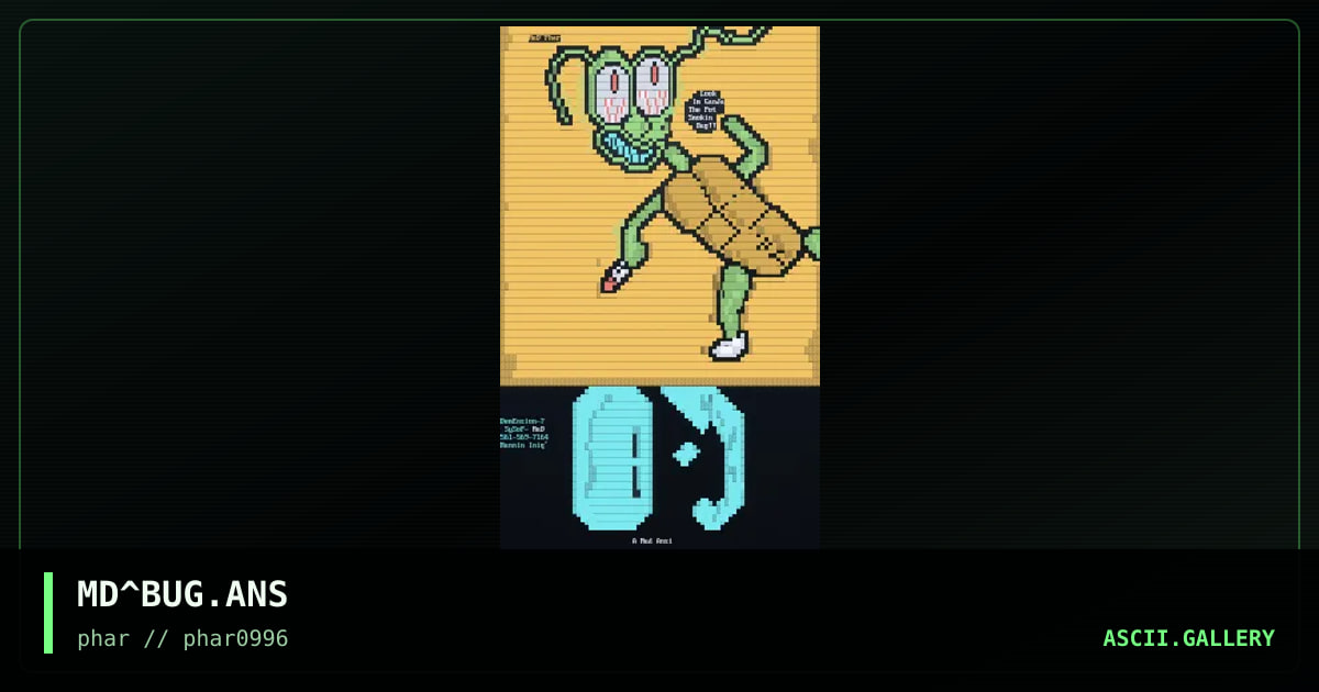 Ganja Bug., by mud, 1996