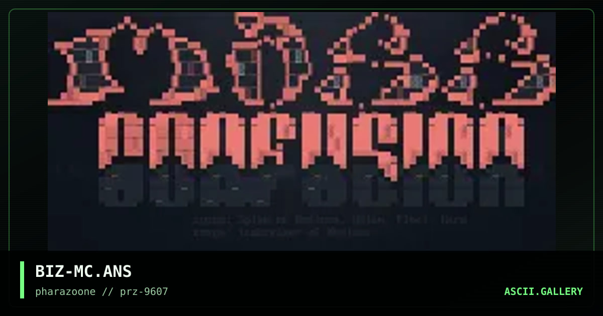 massconfusion, by bizzarro, 1996