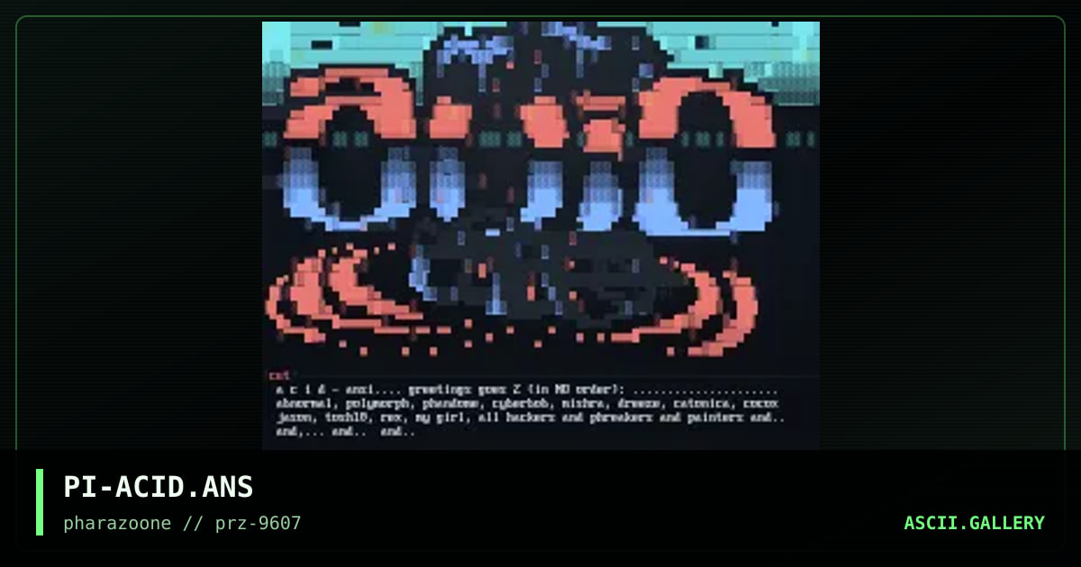 & A C i D &, by peltier, 1996