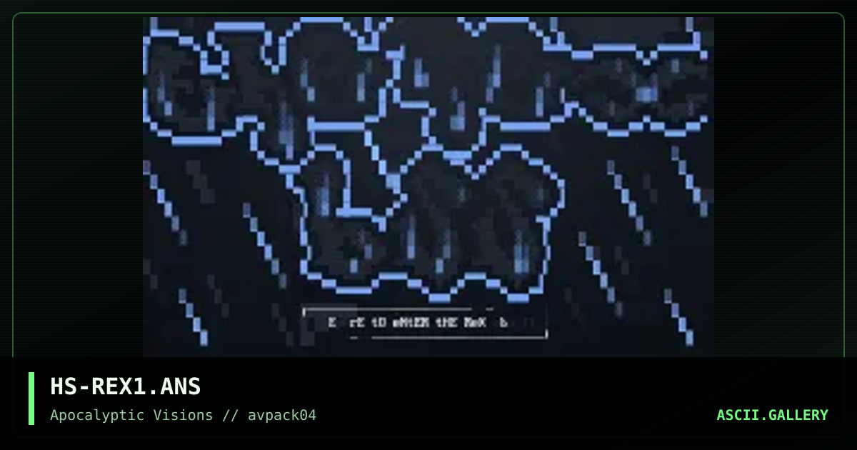 HS-REX1.ANS, by hellspawn, 1995