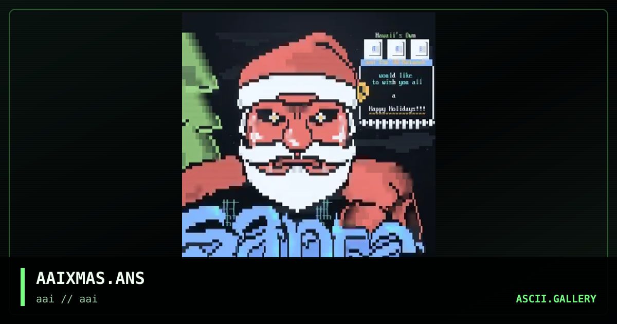 AAIXMAS.ANS, by smooth, 1998