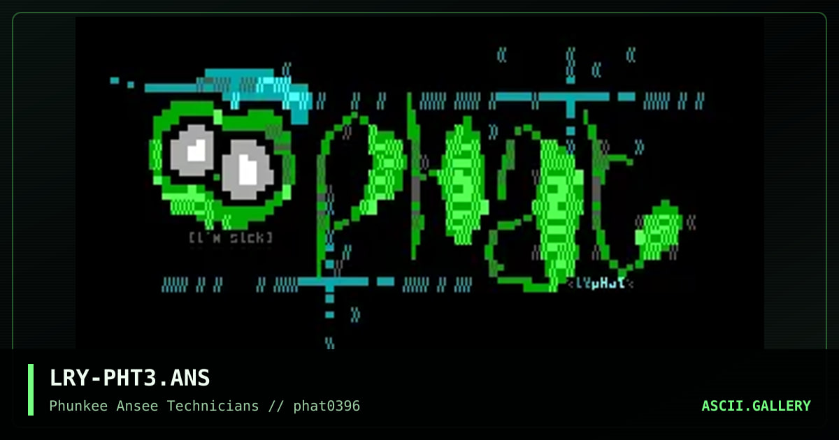 phat one, by larry, 1996
