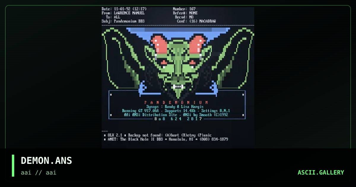 DEMON.ANS, by smooth, 1998