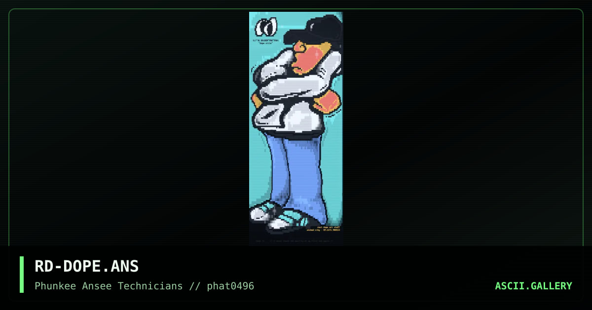 dope stile!, by raiden, 1996