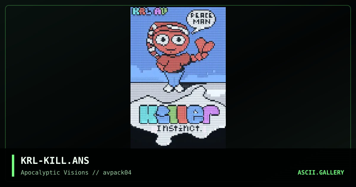 KRL-KILL.ANS, by mr krinkle, 1995
